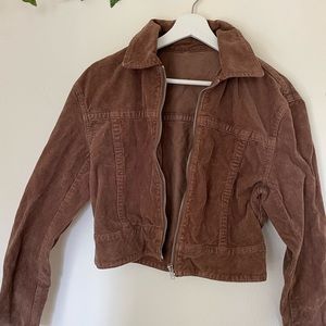 Brown Corduroy Jacket M